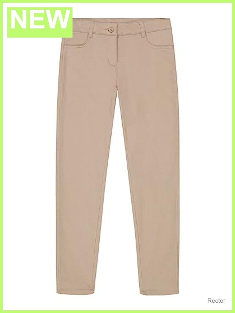 Nautica Uniform Skinny Stretch Sateen Pants Mid Rise